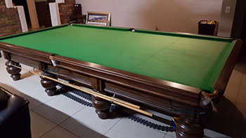 championship size snooker table